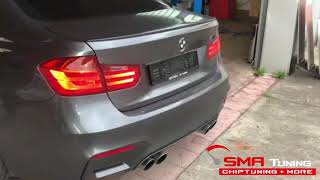 BMW M3 F80  Schubknallen auf Sporttaste [upl. by Ultima]