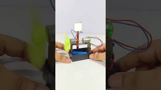 2 DC motor fan  Making fan Rechargeable fan  shorts devkeexperiment [upl. by Dat]