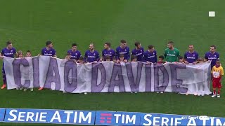 Ciao Davide  Fiorentina pay an emotional tribute to Davide Astori [upl. by Laius]