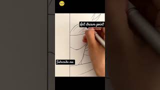 Gojo drawing tutorial video artdrawing [upl. by Zenda]