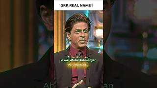 Shahrukh Khan Real Name 😳 shorts srk viralbollywood [upl. by Uhsoj]