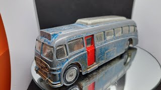 Diecast Restoration Mettoys Castoys Stream line Coach 1950s MTY718 [upl. by Belamy]