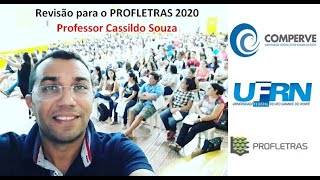 Prof Cassildo Souza  Revisão PROFLETRAS 2020 Resolução prova 2018 [upl. by Valentijn]