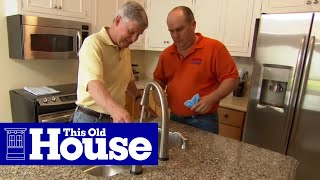 How to Install the Plumbing for a Kitchen Sink  This Old House [upl. by Materse806]