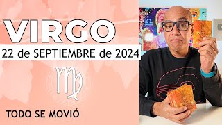 VIRGO  Horóscopo de hoy 22 de Septiembre 2024 [upl. by Marozik]