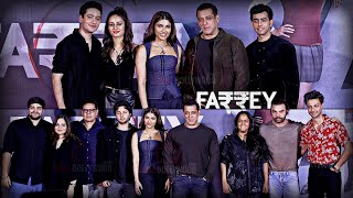 UNCUT  FARREY Official Trailer Launch  FULL HD VIDEO  Salman Khan’s Niece Alizeh Debut Movie [upl. by Ingrid]