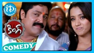 King Movie  Trisha Srihari Nagarjuna Nice Scene [upl. by Anerda856]