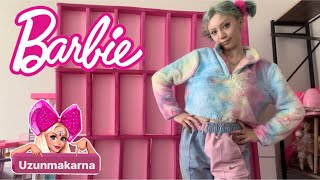 Dev Barbie Rafı Yaptım 4 Katlı Kendin Yap DIY barbie uzunmakarna trendler [upl. by Saree]