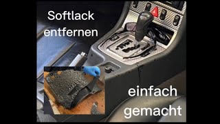 SLK r170 Softlack entfernen einfach gemacht [upl. by Ahtera]