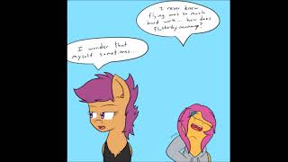 15 Motherly Scootaloo Season 2 Episode 3  Learning To Fly [upl. by Leelaj]