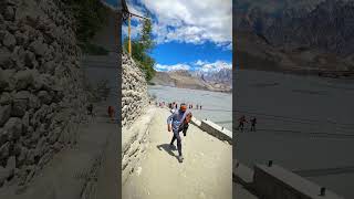 📍Hussaini Bridge hunza gilgitbaltistan shorts shortvideo [upl. by Ynnad]