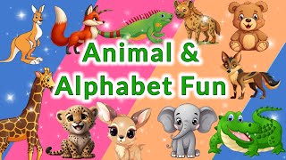 A to Z Fun Learning Alphabet Adventure for Kidsl Fanta Cartoon With Alphabet [upl. by Assillem]