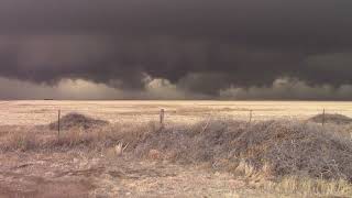 Dalhart TX OutflowDominant Storm 52322 [upl. by Elimac]