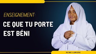 CE QUE TU PORTES EST BÉNI benediction réussitefinancière choisis spiritualité [upl. by Oiracam]