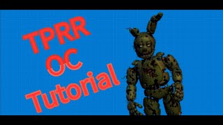 The Ultimate TPRR OC Tutorial [upl. by Alakam]