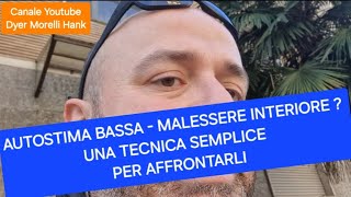 HAI UNA BASSA AUTOSTIMA  SEGUI QUESTO VIDEO [upl. by Chris643]