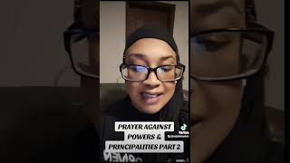 PRINCIPALITIES PRAYERS PART 2 [upl. by Eibbil]