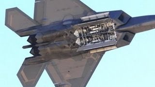 F22 RAPTOR DEMO  2012 MCAS Miramar Air Show [upl. by Fleda277]