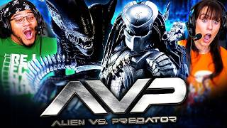 ALIEN VS PREDATOR 2004 MOVIE REACTION FIRST TIME WATCHING AVP  Xenomorph  Full Movie Review [upl. by Osher472]