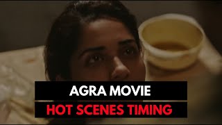 Agra Movie HOT SCENES TIMING 😱  Ruhani Sharma  GlimpseScene [upl. by Anor681]