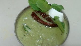 Mint coconut chutneyRestaurant style mint chutneyMint chutneyCoconut chutneyGreen chutneypudina [upl. by Amada688]