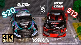 Tarmac Works VS Pop Race 164  Toyota Racing Performer GR Yaris HKS amp Advan l Cinema Shot 4K [upl. by Sotnas]