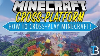 How To Play Minecraft CrossPlatform PC Console amp Mobile [upl. by Akcimat640]