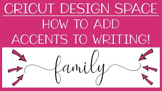 How To Use Glyphs In Cricut Design Space  Using Mac [upl. by Maisie]