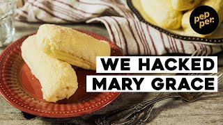 Mary Grace Cheese Rolls Recipe Make the Fluffy Cheese Bread using a Secret Ingredient  Food Hack [upl. by Akitahs204]