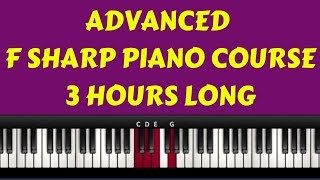 ADVANCED F SHARP PIANO COURSE DIMINISHED CHORDS QUARTAL CHORDS etcInstructor Caleb [upl. by Araem826]