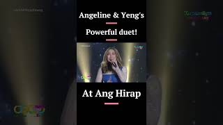 Angeline and Yengs impressive performance Powerful Duet ASAP Natin To Sagupaan ng mga boses [upl. by Addiel]