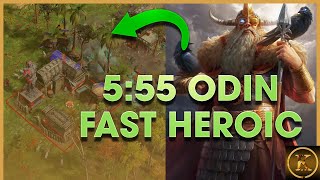 Odin Fast Heroic Guide  Age of Mythology Retold Undermine  Walking Woods [upl. by Kingdon]