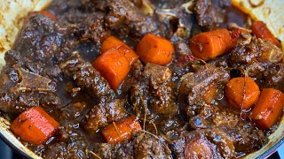 The Best Oxtail Stew  Stewed Oxtails Step by Step  TERRIANN’S KITCHEN [upl. by Fabiola]