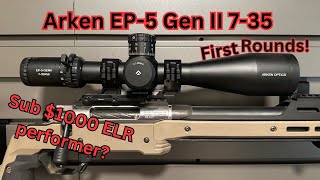 Arken EP5 gen II 735 First range trip [upl. by Nodroj254]