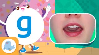 Phonics for Kids 🗣 The g Sound 🦍 Phonics in English 🛵 [upl. by Lidia]