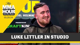 17YearOld Luke Littler Talks Meteoric Darts Rise Plays Ariel In 1 vs 1  The MMA Hour [upl. by Dash522]