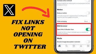 Fix Links Not Opening On X formerly Twitter [upl. by Korenblat]