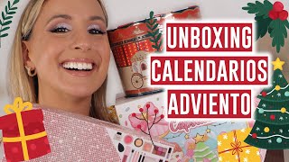 Unboxing de Calendarios de adviento molones o no [upl. by Ieluuk380]