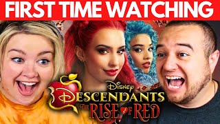 DESCENDANTS 4 THE RISE OF RED  Movie Reaction [upl. by Ferna]