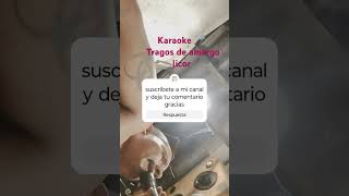 karaokemusic tragos de amargo licor PuroMariachiKaraoke [upl. by Yim]