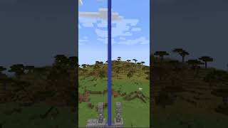 MINECRAFT BEACON 🤯🤯 minecraftbuliding lifehacks buildinghacks gaming [upl. by Inohtna]