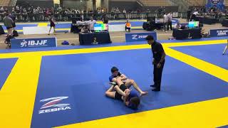 High Level IBJJF Match Against the Top Ranked Blue Belt [upl. by Ollopa]