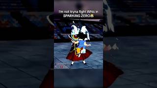 nerf Whis pls  SPARKING ZERO shorts sparkingzero [upl. by Carry]