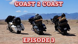 Motorcycle Coast 2 Coast trip  Episode 3 [upl. by Vlad]