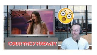 Courtney Hadwin First Reaction Israeli Guy Reaction  Got Talent [upl. by Cenac]