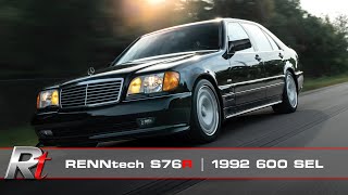 RENNtech S76R  1992 MercedesBenz 600SEL Reimagined [upl. by Essex]