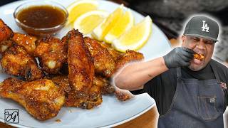 Mouthwatering Honey Lemon Pepper Wings [upl. by Idroj343]