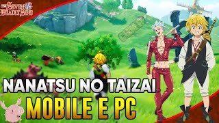 SAIU A PRIMEIRA GAMEPLAY REAL DO JOGO NANATSU NO TAIZAI MUNDO ABERTO  THE SEVEN DEADLY SINS ORIGIN [upl. by Leund2]