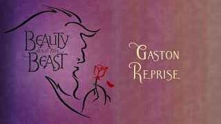 Gaston Reprise  Instrumental with lyrics [upl. by Trefler]