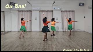 OH BAE LINE DANCE  IMPROVER  CHOREO MICHELLE WRIGHT USA  DEMOPLOÙSIOS LD BY ELIS [upl. by Seton]